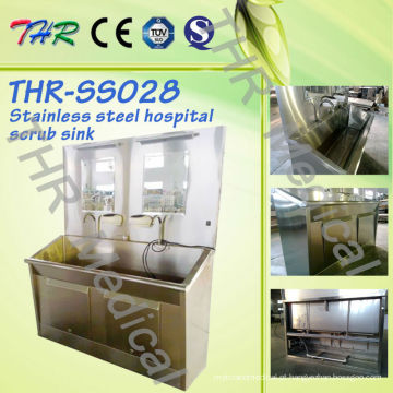 Thr-SS028 Aço Inoxidável Esfregar Sink